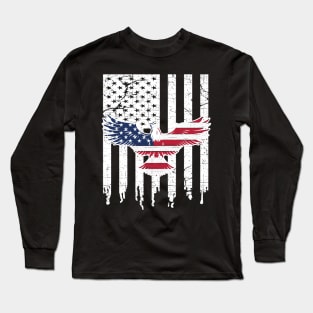 4TH OF JULY EAGLE GIFT Long Sleeve T-Shirt